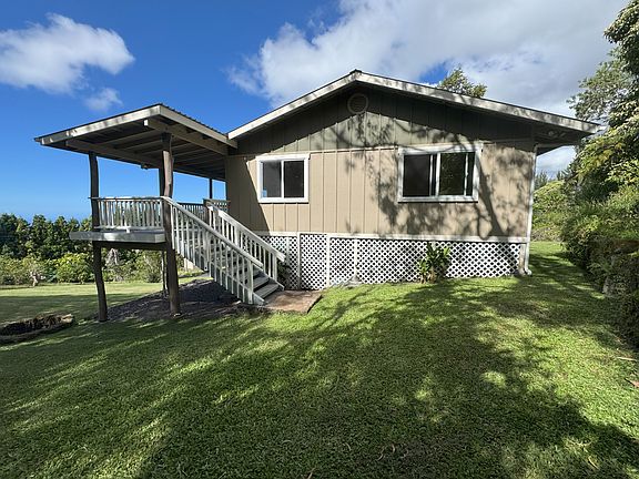 South side of house, looking towards the bedroom windows