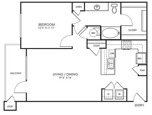 Floor plan A2