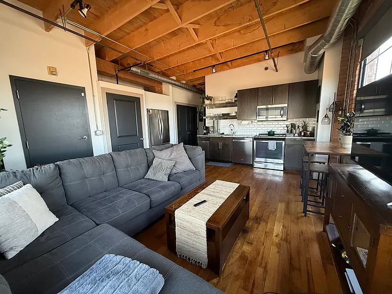 Kitchen/Living Area (unit is not furnished)