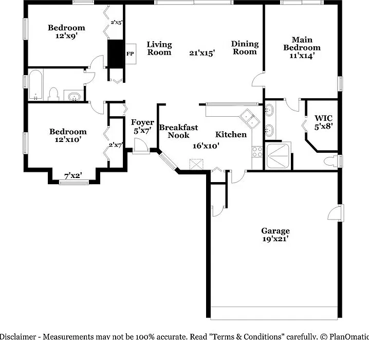 3 bed, 2.0 bath, 1316 sqft, $2,235 — Photo 2