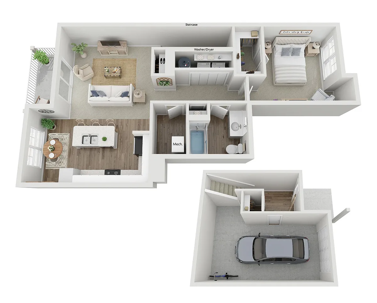 Floor plan B1