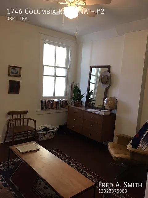 Beautiful Studio in Adams Morgan! - 1746 Columbia Road, NW — Photo 2