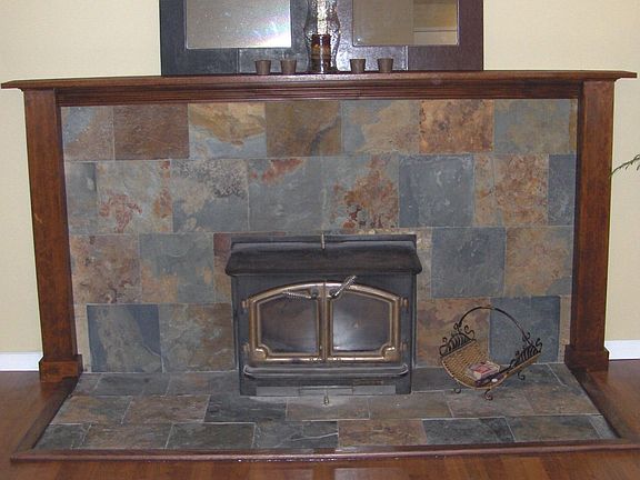 Fireplace (Slate Face & Hearth)