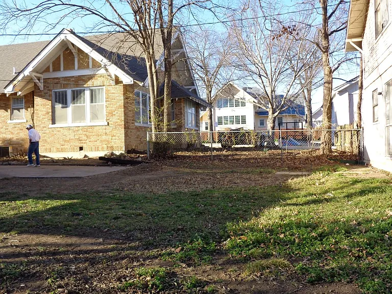 backyard-looking north
