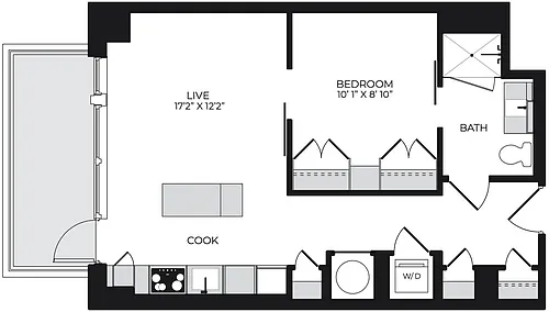 Floor plan A104