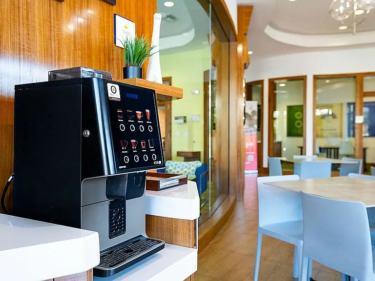 The Marq Highland Apartments Park Apt CoWork Free Coffee Station Westchase Tampa, FL
