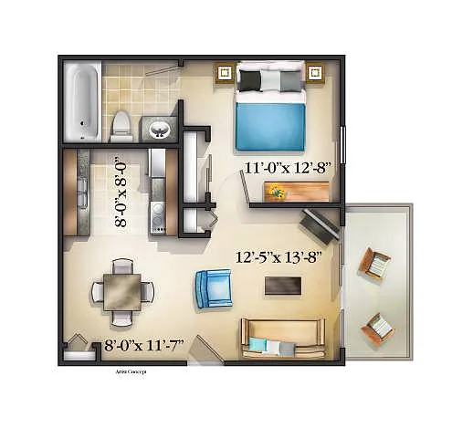 Floor plan Stuart