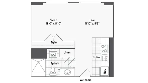 Floor plan Frederick
