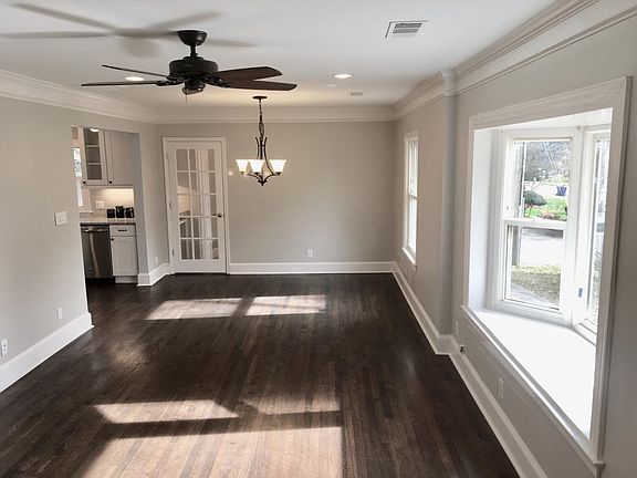 Living Room with Bay Window