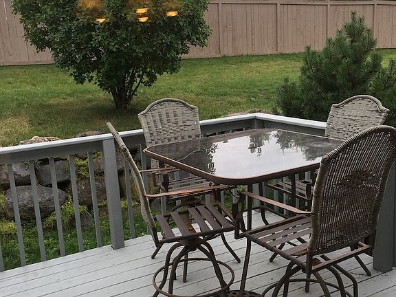 Deck and Partial Back Yard View