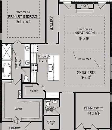 OPAL Floorplan First Floor