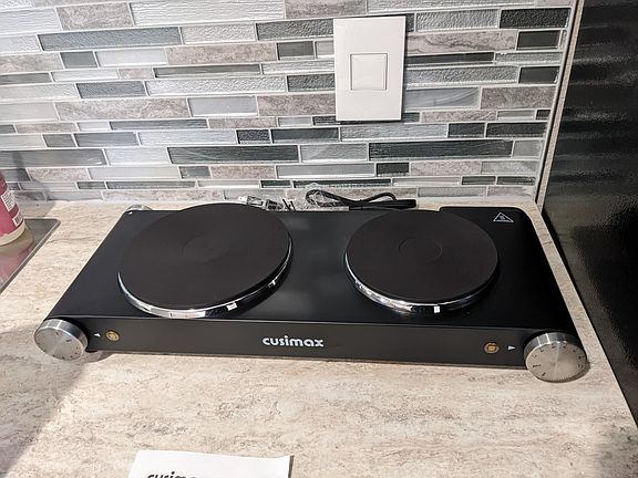 Two-Burner Stove Top