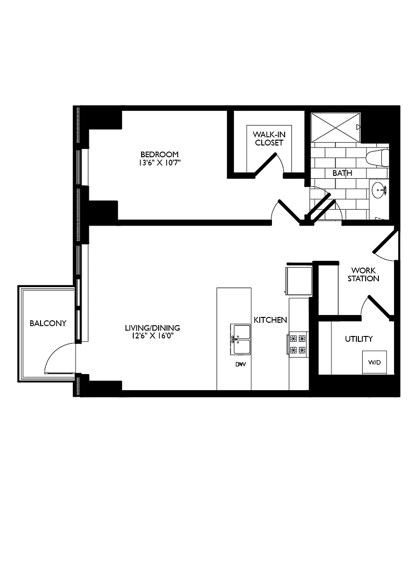 Floor plan Residence 08 - Den
