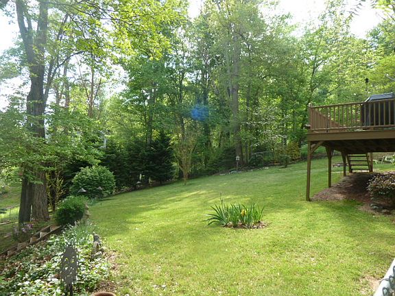 Fully fenced backyard