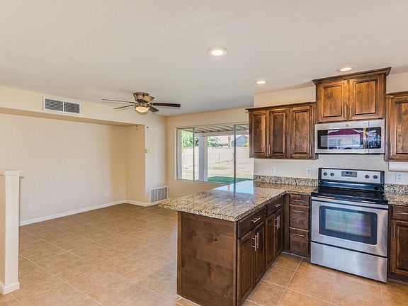 Family Room and Kitchen