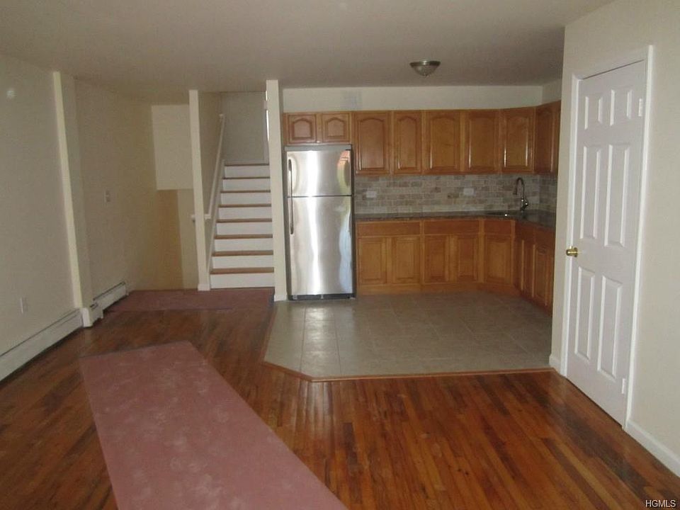 Open Concept Livng Room and Renovated Kitchen