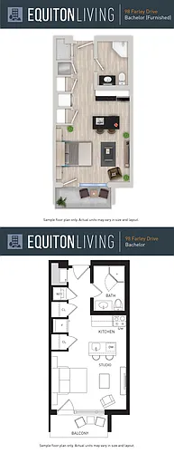 Floor plan Studio