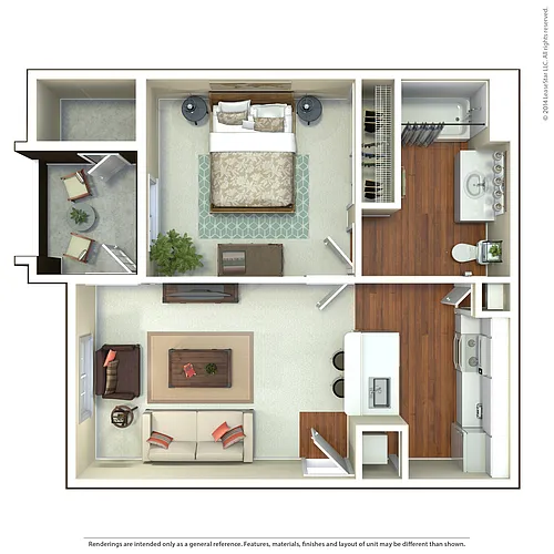 Floor plan The Bodega
