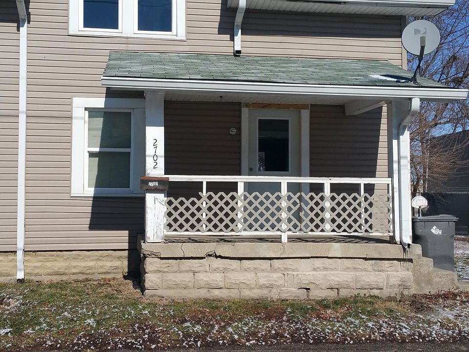 Parking and front door