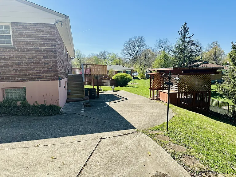 Rear Driveway
