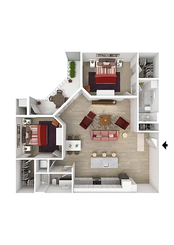 Floor plan The Yacht