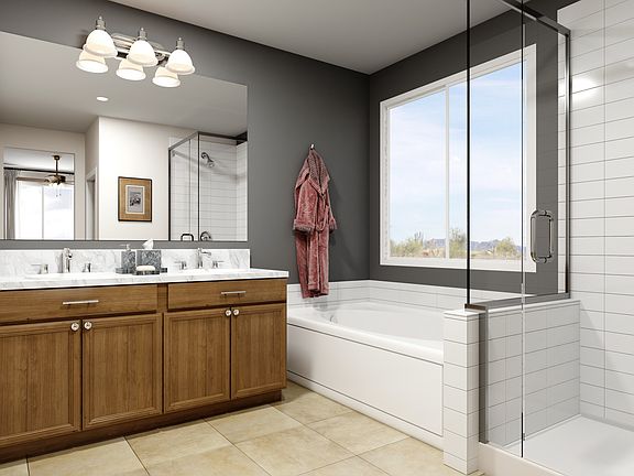 Tranquil owner s bath