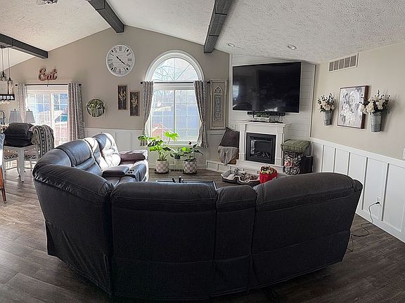 Living area of great room 