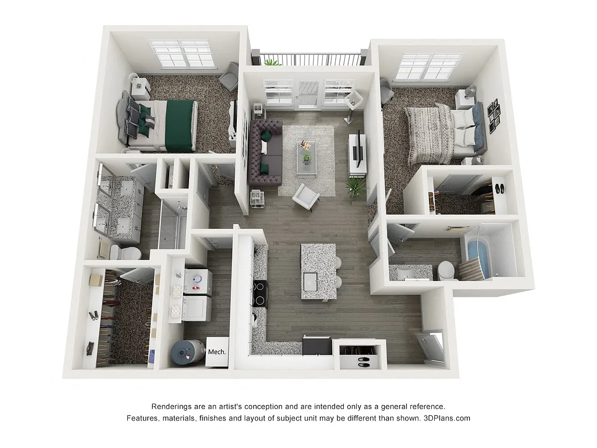 Floor plan The Edward