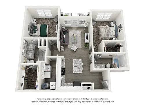 Floor plan The Edward