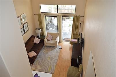 living room - high ceilings