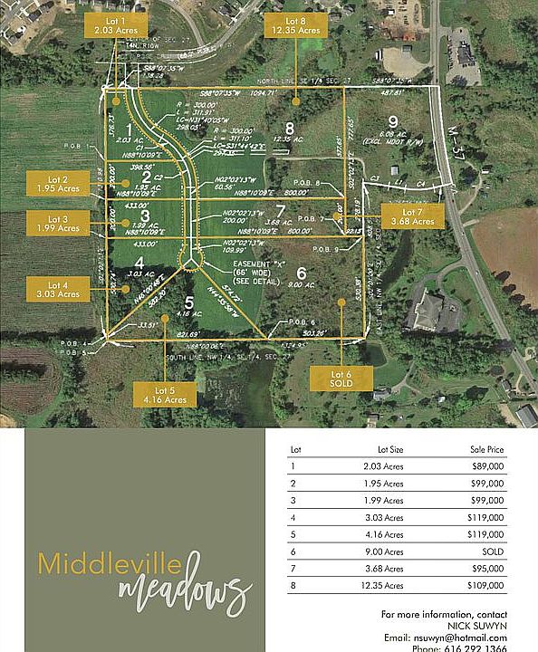 2nd image of 74 Middleville Meadows Dr Lot 5