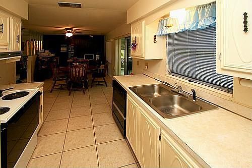 Ceramic Tile in Kitchen!