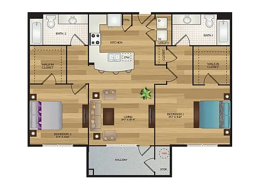 Floor plan Coredelia