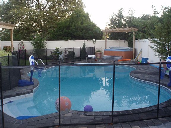 Inground heated pool