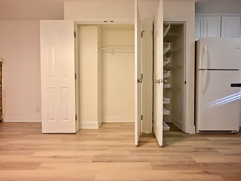 COAT AND PANTRY CLOSETS