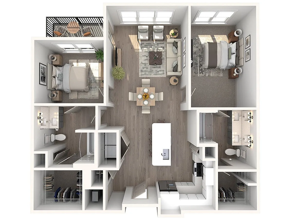 Floor plan Bienvenue
