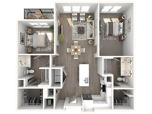 Floor plan Bienvenue