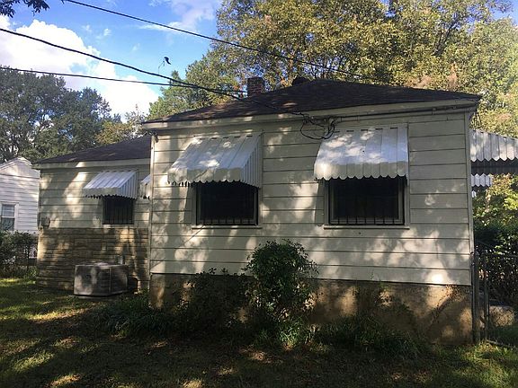 Rear of house