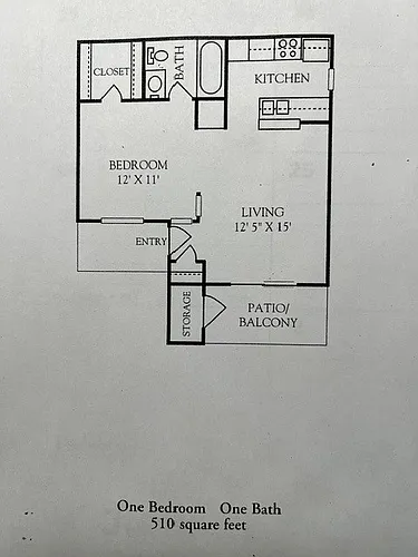 Floor plan Studio