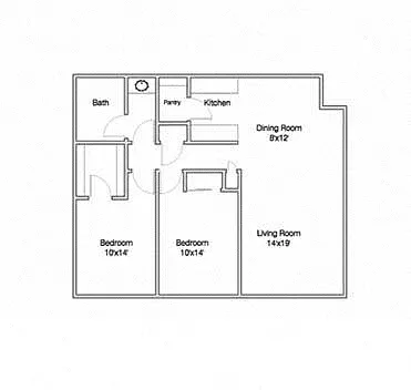 Floor plan Hampton