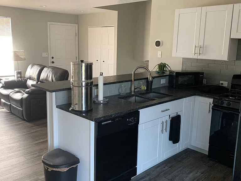 Completely updated kitchen