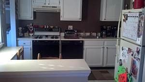 kitchen looking from dining room