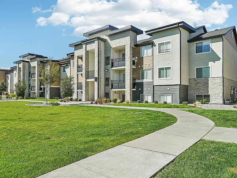 Apartment complex exterior 4