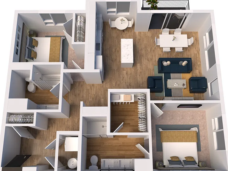 C5-Alt floor plan The James
