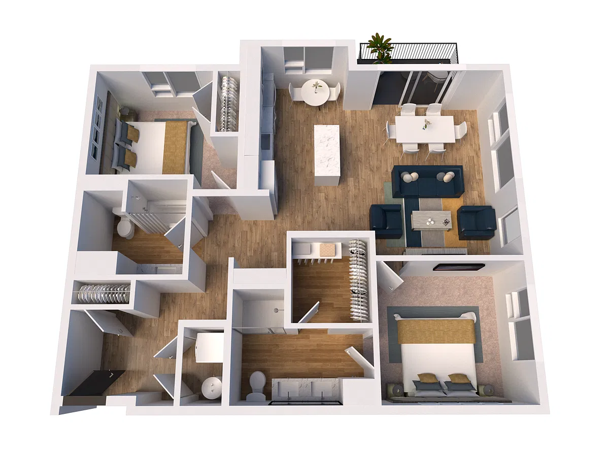 Floor plan C5-Alt