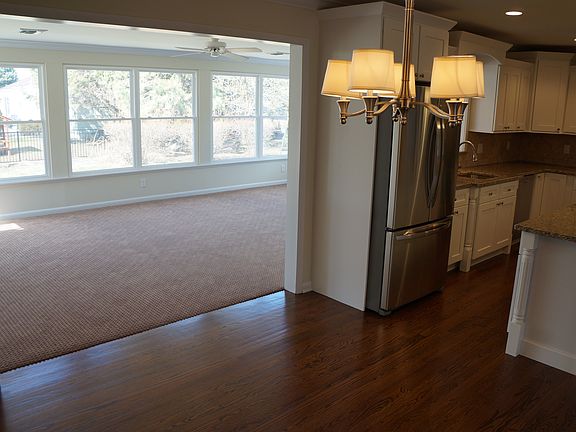 View from Kitchen to Sunroom
