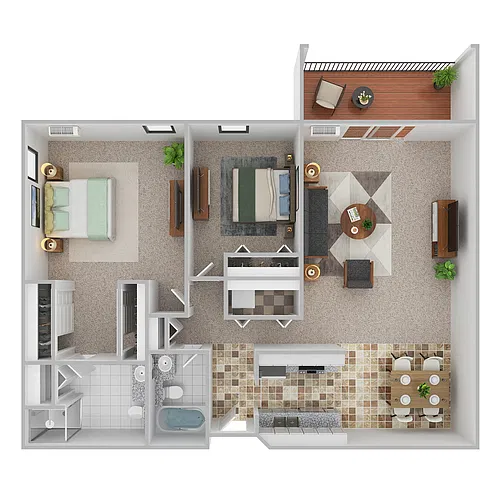 Floor plan 2E