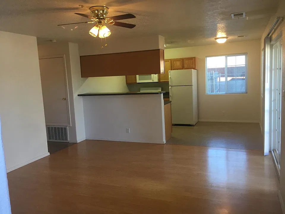Living room to kitchen