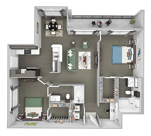 Floor plan B2