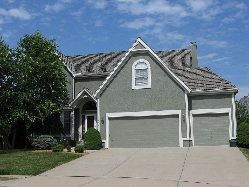 beautiful west facing home